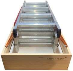 Чердачная лестница LRF Termo Extrem Alum 84 мм Чердачная лестница LRF Termo Extrem Alum 84 мм
