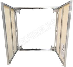 Нажимной Мега Алюм 2.0, 2 створки Нажимной Мега Алюм 2.0, 2 створки