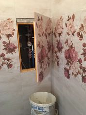 Люк под плитку Нажимной Апельсин Люк под плитку Нажимной Апельсин