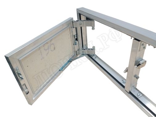 Люк под плитку Секрет 3.0, 2 створки 1250*350 Люк под плитку Секрет 3.0, 2 створки 1250*350