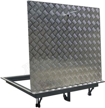 Уличный люк Дворник Уголок, алюминиевый рифленый лист 1000*2000 Уличный люк Дворник Уголок, алюминиевый рифленый лист 1000*2000