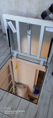 Напольный люк Невидимка-бюджет 600*800 Напольный люк Невидимка-бюджет 600*800