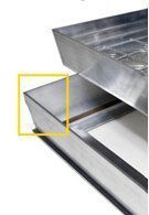 Напольный люк Премиум 54 мм 400*800, 1 створка Напольный люк Премиум 54 мм 400*800, 1 створка